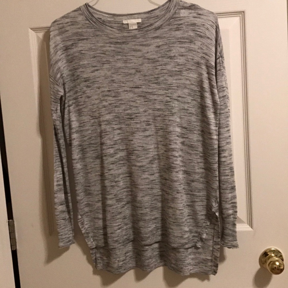 Size XS grey heathered sweater H&M